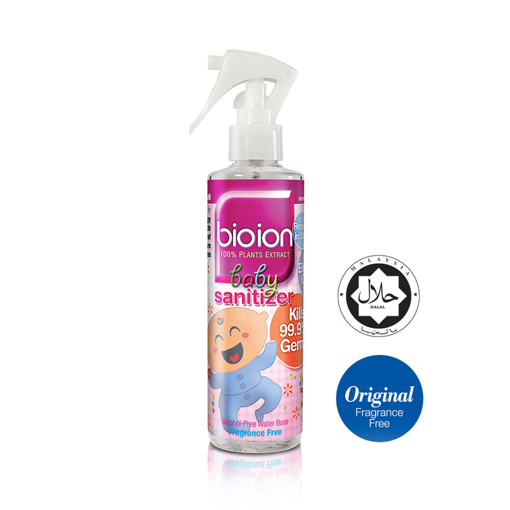 BABY GERMS-FREE WATER-BASED SANITIZER for ALL-PURPOSE ORIGINAL 250ML